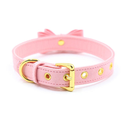 Miss Kitten Collar con Cascabel - Rosado