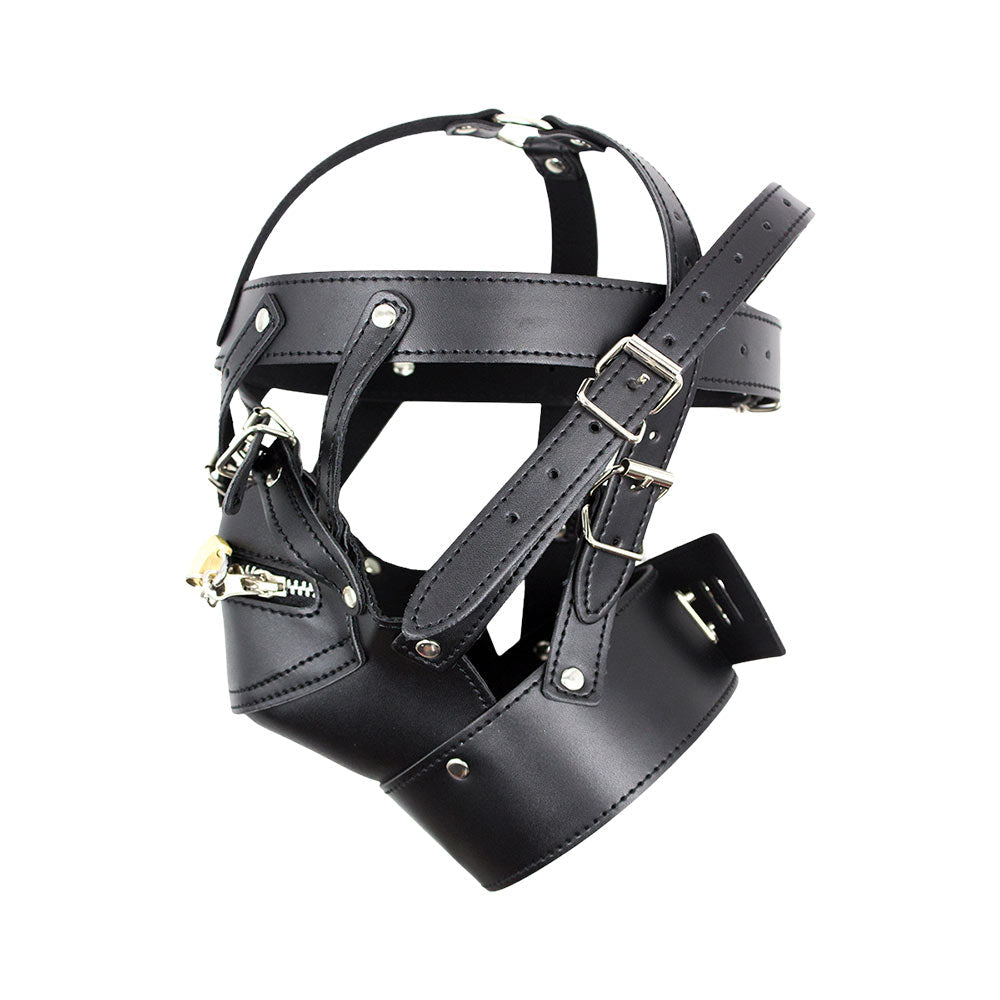 Head Harness Capucha Bondage con Correas