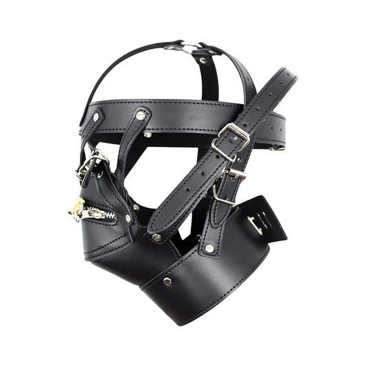 Head Harness Capucha Bondage con Correas