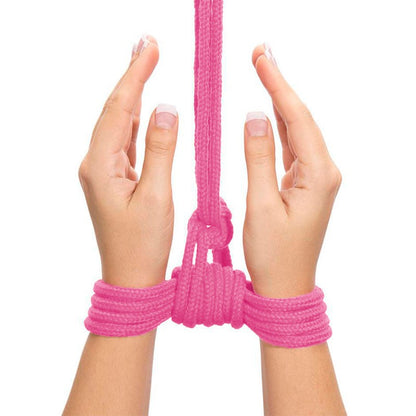 Cuerda Bondage Algodón 20 mt - Rosa
