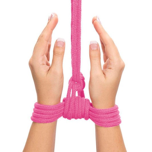 Cuerda Bondage Algodón 20 mt - Rosa