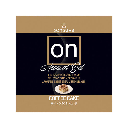 ON Arousal Gel Coffee Cake - Estimulante de Clítoris Sachet