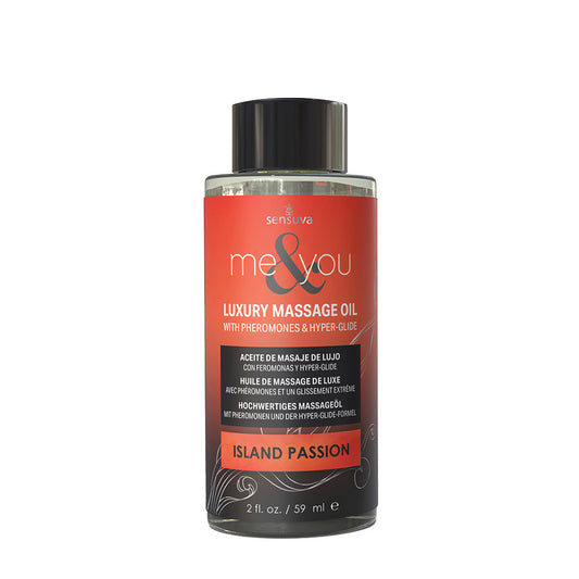Me & You Aceite de Masaje con Feromonas - Frutos Tropicales 59 ml