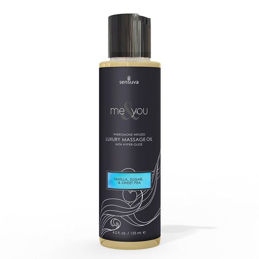 Me & You Aceite de Masaje con Feromonas - Dulce Tentación 125 ml