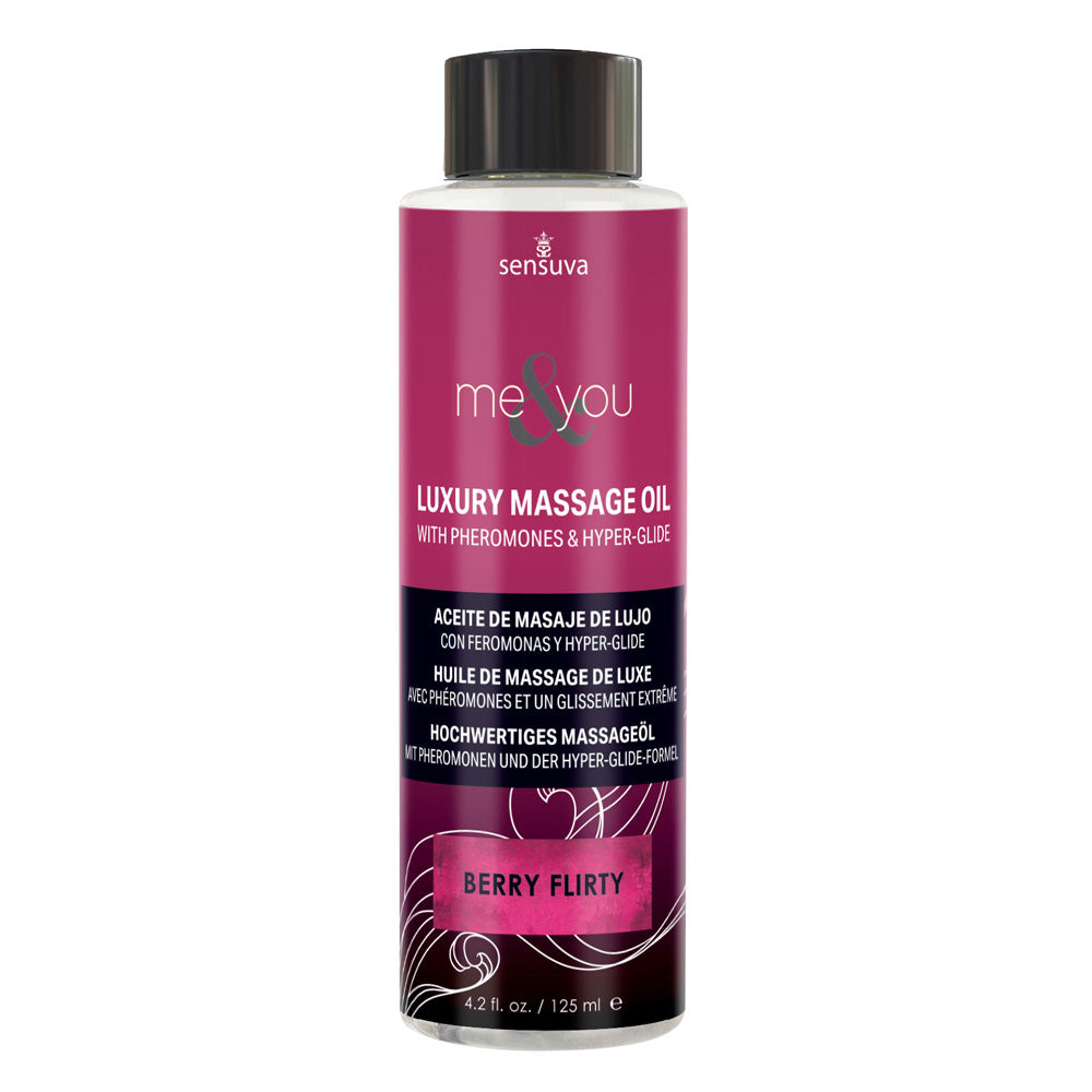 Me & You Aceite de Masaje con Feromonas - Berries 125 ml