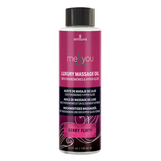 Me & You Aceite de Masaje con Feromonas - Berries 125 ml