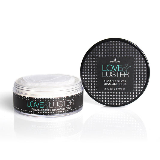 Love & Luster Polvo Corporal Comestible con Brillo