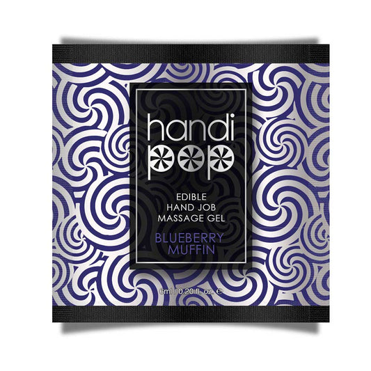 Handipop Gel Comestible de Masturbación - Muffin Arándano Sachet